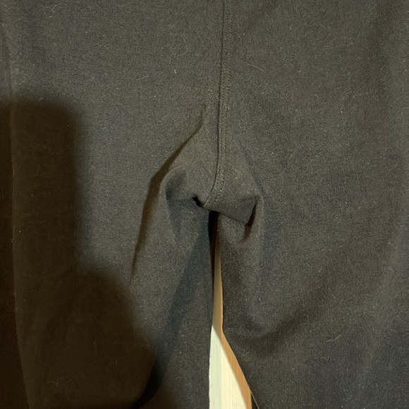 Maurices Black Mid Rise Leggings Cotton Spandex Size Medium - Picture 12 of 16